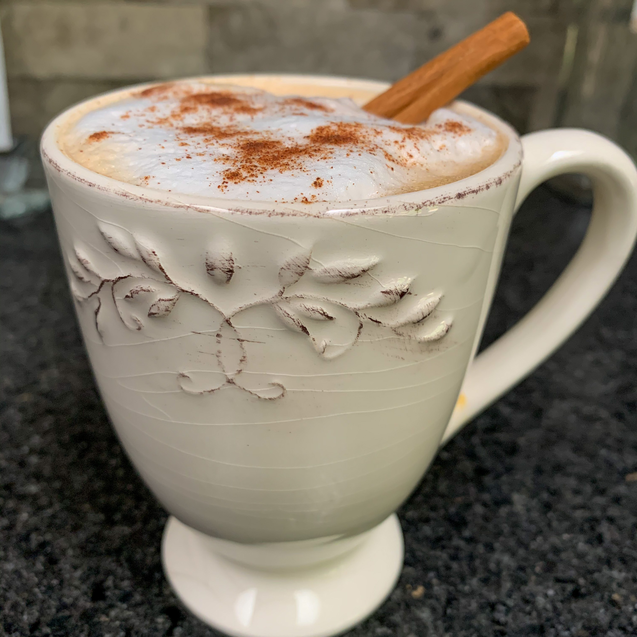 cinnamon maple latte