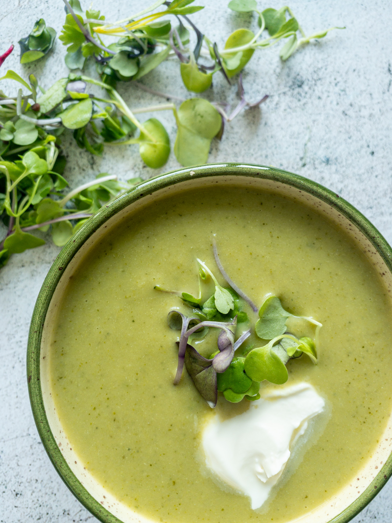 green gazpacho